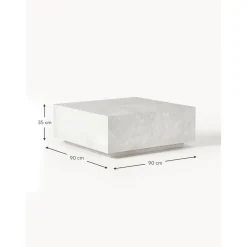 Tavolino Da Salotto Effetto Travertino Lesley*Westwing Collection Clearance