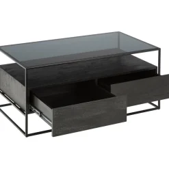Tavolino Da Salotto In Legno Con Cassetti Theodor*Westwing Collection New
