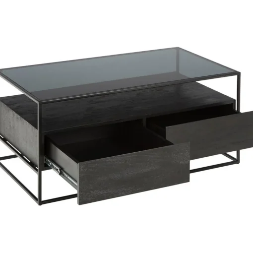 Tavolino Da Salotto In Legno Con Cassetti Theodor*Westwing Collection New