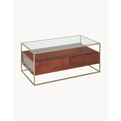 Tavolino Da Salotto In Legno Con Cassetti Theodor*Westwing Collection Outlet