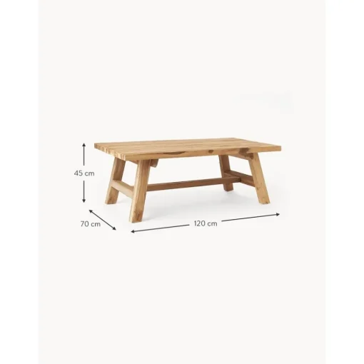 Tavolino Da Salotto In Legno Di Teak Lawas*Westwing Collection Best