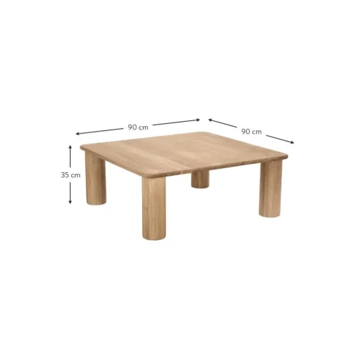 Tavolino Da Salotto In Legno Di Quercia Didi*Westwing Collection Fashion