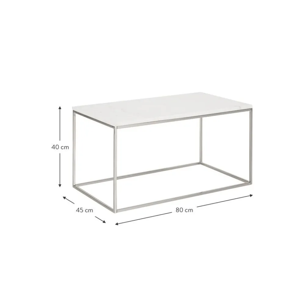 Tavolino Da Salotto In Marmo Alys*Westwing Collection New