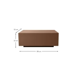 Tavolino Da Salotto In Vetro Con Effetto Specchio Block*HKliving Online