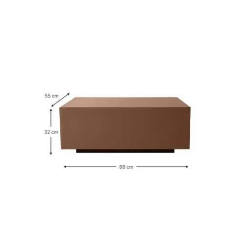 Tavolino Da Salotto In Vetro Con Effetto Specchio Block*HKliving Online