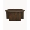 Tavolino Da Salotto Rotondo In Legno Di Mango Match 2 Pz*Ellos Home Clearance