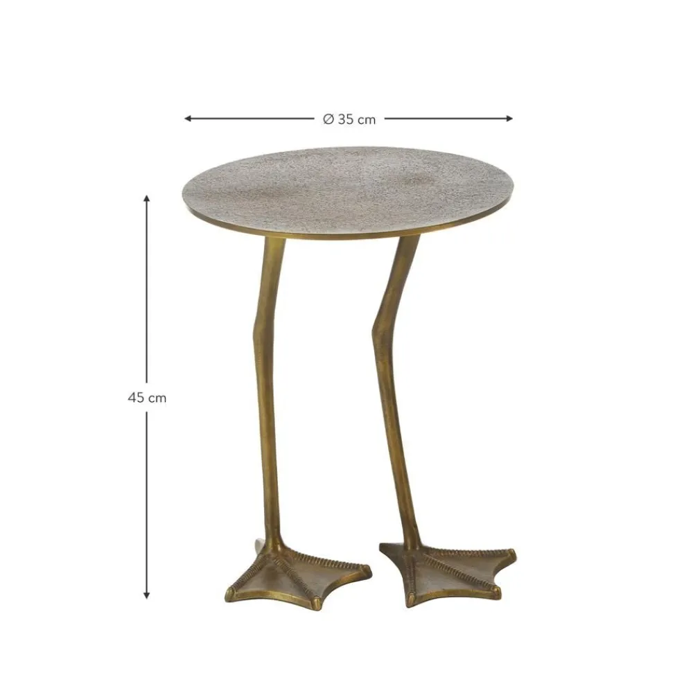 Tavolino Decorativo In Metallo Duck*Westwing Collection Hot