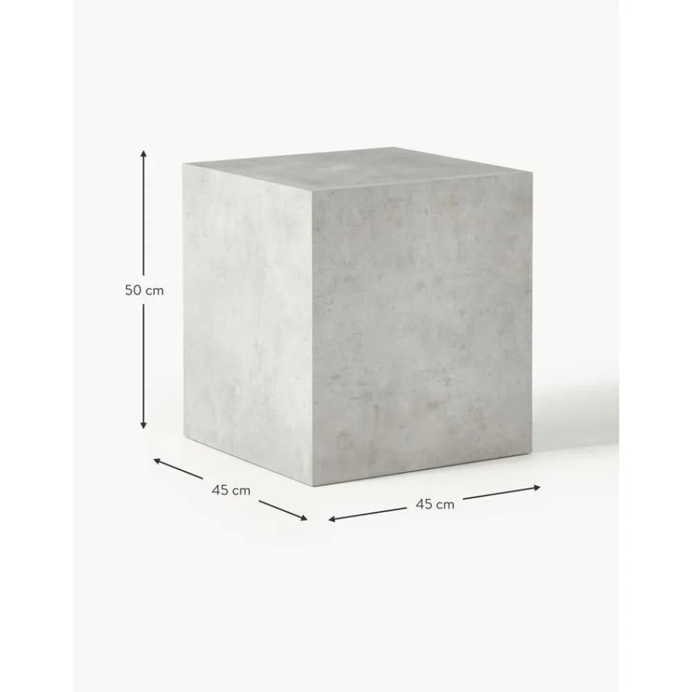 Tavolino Effetto Cemento Lesley*Westwing Collection Hot