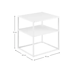 Tavolino In Metallo Con Ripiano Neptun*Westwing Collection Best