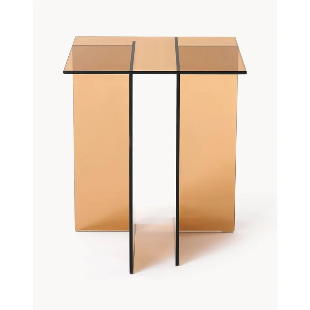 Tavolino In Vetro Anouk*Westwing Collection New