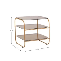 Tavolino In Vetro Echo*Hübsch Discount