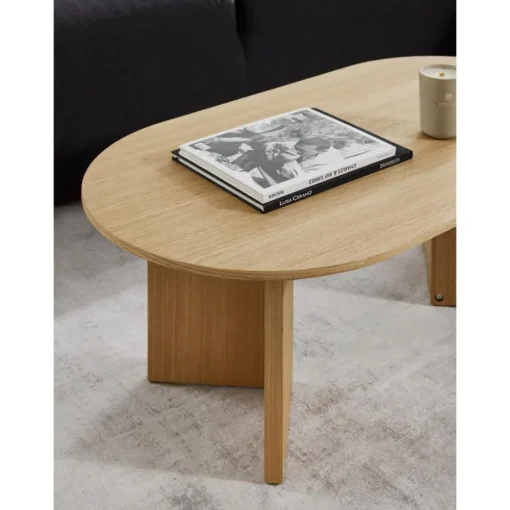 Tavolino Ovale In Legno Toni*Westwing Collection Hot