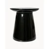 Tavolino Rotondo Con Finitura Lucida Earthenware*HKliving New