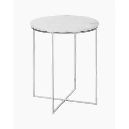 Tavolino Rotondo Con Piano In Marmo Alys*Westwing Collection Outlet
