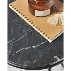 Tavolino Rotondo Con Piano In Marmo Ella*Westwing Collection Clearance