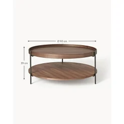 Tavolino Rotondo Da Salotto In Legno Renee*Westwing Collection Best