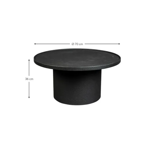 Tavolino Rotondo Da Salotto Winston*Dutchbone Online