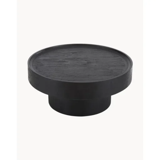 Tavolino Rotondo Da Salotto In Legno Di Mango Benno*Westwing Collection Outlet