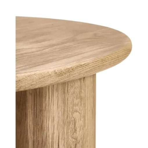 Tavolino Rotondo Da Salotto In Legno Di Quercia Didi*Westwing Collection Outlet