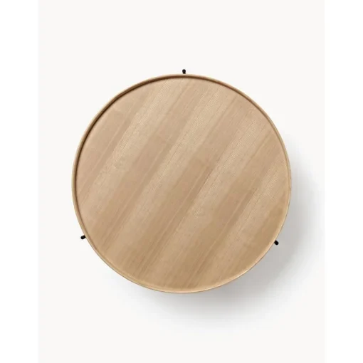 Tavolino Rotondo Da Salotto In Legno Renee*Westwing Collection New