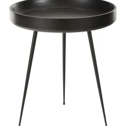 Tavolino Rotondo In Legno Di Mango Bowl*Mater Hot