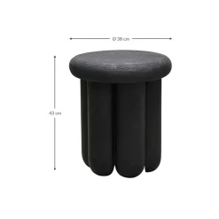Tavolino Rotondo In Legno Di Mango Phant*House Doctor Best