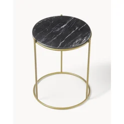 Tavolino Rotondo In Marmo Ella*Westwing Collection Outlet