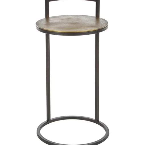 Tavolino Rotondo In Metallo Circle*Westwing Collection Outlet
