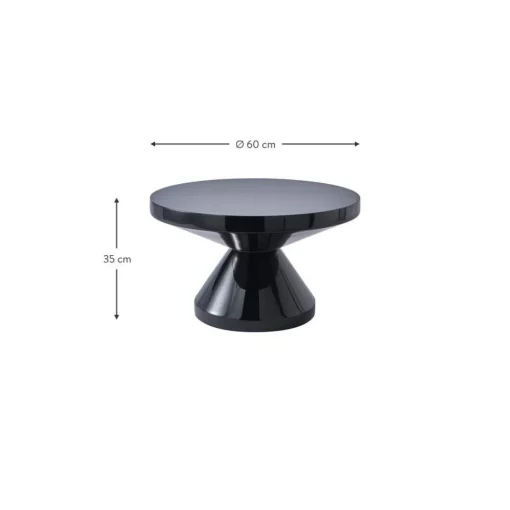 Tavolino Rotondo Zig Zag*Pols Potten Outlet