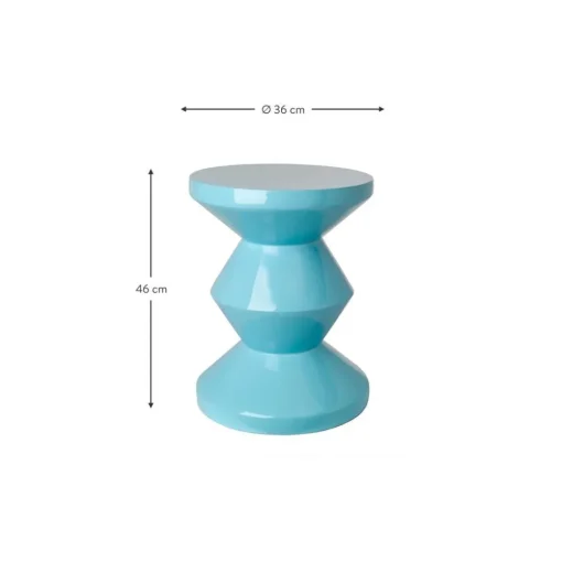 Tavolino Rotondo Zig Zag*Pols Potten Fashion