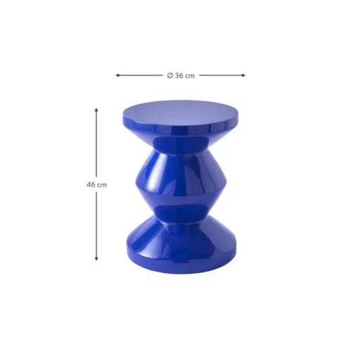 Tavolino Rotondo Zig Zag*Pols Potten New
