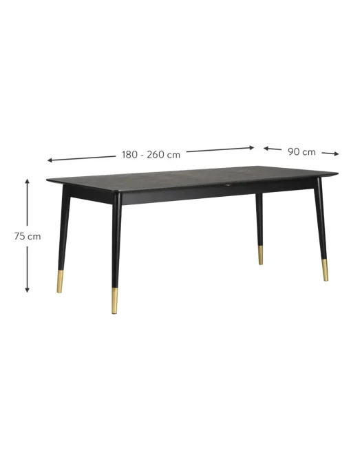 Tavolo Allungabile Fenwood, 180 - 260 X 90 Cm