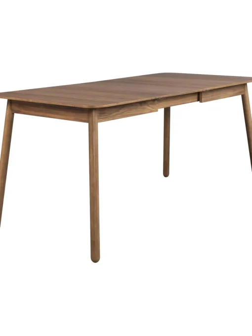 Tavolo Allungabile In Legno Di Noce Glimps 120 - 162 X 80 Cm