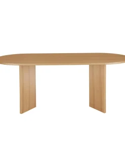 Tavolo Da Pranzo Ovale In Legno Toni, 200X90 Cm