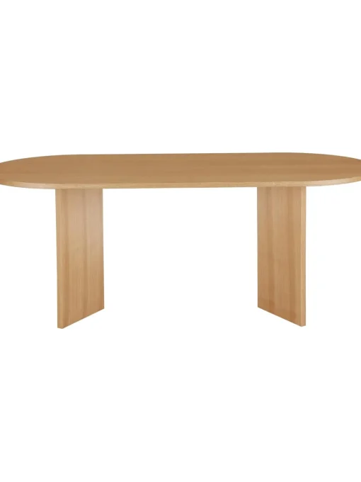 Tavolo Da Pranzo Ovale In Legno Toni, 200X90 Cm