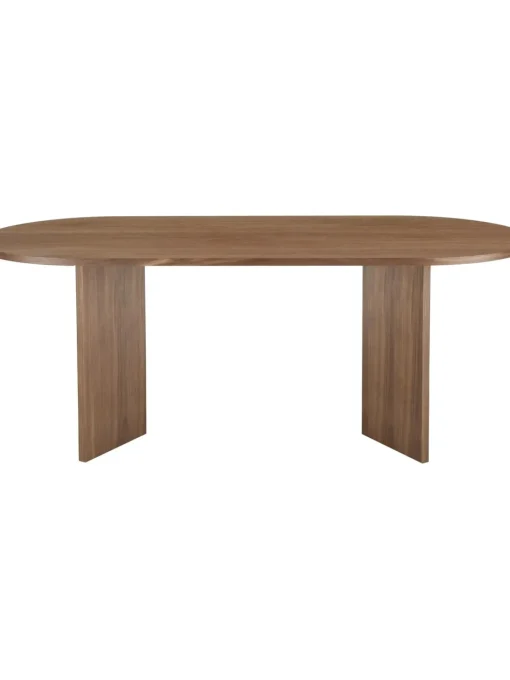 Tavolo Da Pranzo Ovale In Legno Toni, 200X90 Cm