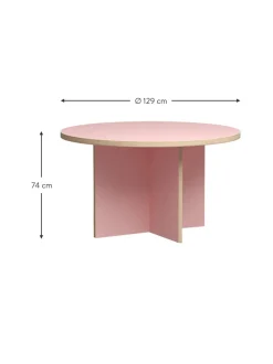 Tavolo Da Pranzo Rotondo Cirkel O 129 Cm