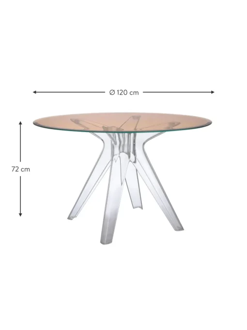 Tavolo Da Pranzo Rotondo Sir Gio, O 120 Cm
