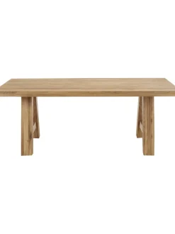 Tavolo In Legno Di Quercia Ashton, In Verie Misure