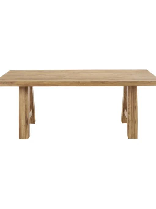 Tavolo In Legno Di Quercia Ashton, In Verie Misure