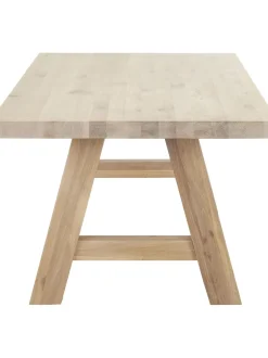 Tavolo In Legno Di Quercia Ashton, In Verie Misure