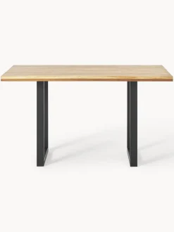 Tavolo In Legno Di Quercia Oliver, Varie Misure