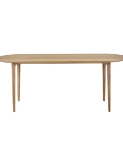Tavolo Ovale In Legno Di Quercia Archie, 200 X 100 Cm