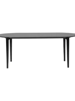 Tavolo Ovale In Legno Massiccio Di Mango, 200 X 100 Cm Archie