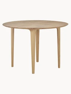 Tavolo Rotondo In Legno Di Quercia Archie, O 110 Cm
