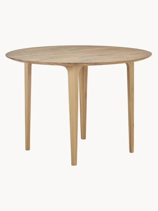 Tavolo Rotondo In Legno Di Quercia Archie, O 110 Cm