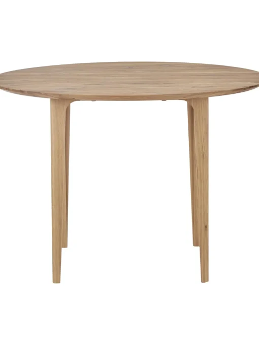 Tavolo Rotondo In Legno Di Quercia Archie, O 110 Cm