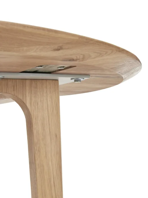 Tavolo Rotondo In Legno Di Quercia Archie, O 110 Cm