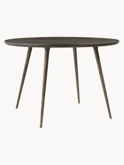Tavolo Rotondo In Legno Di Quercia Accent, Varie Misure