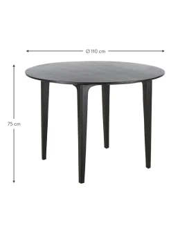 Tavolo Rotondo In Legno Di Mango Archie O110 Cm